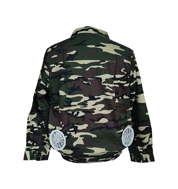 Giacca da lavoro con aria condizionata Senjoy, estate calda con ventole fresche