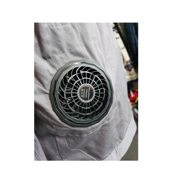 Giacca rinfrescante con ventola elettrica da uomo