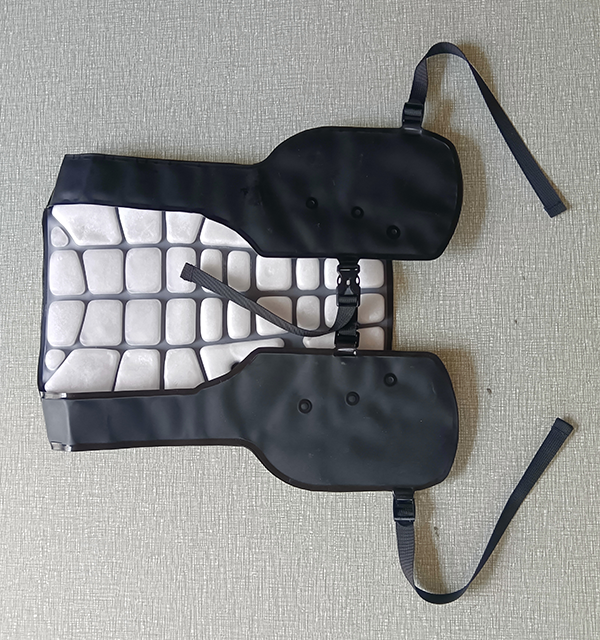 Gilet rinfrescante regolabile e riutilizzabile Senjoy con PCM, design resistente al calore per il comfort nelle giornate calde