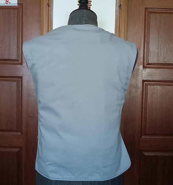 Gilet antifiamma a temperatura costante con stato impilato - versione solida