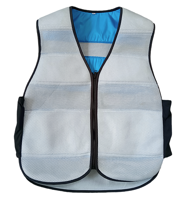 Abbigliamento di raffreddamento evaporativo Senjoy con ventilatore per officina in acciaio