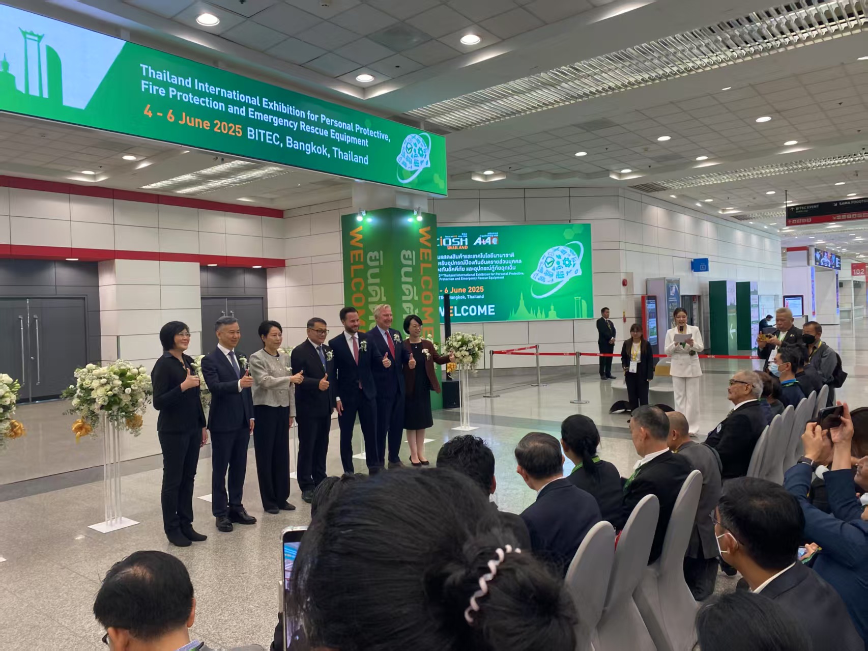 SenJoy Gament si è unita al CIOSH per presentare molti capi di abbigliamento rinfrescanti in Thailandia