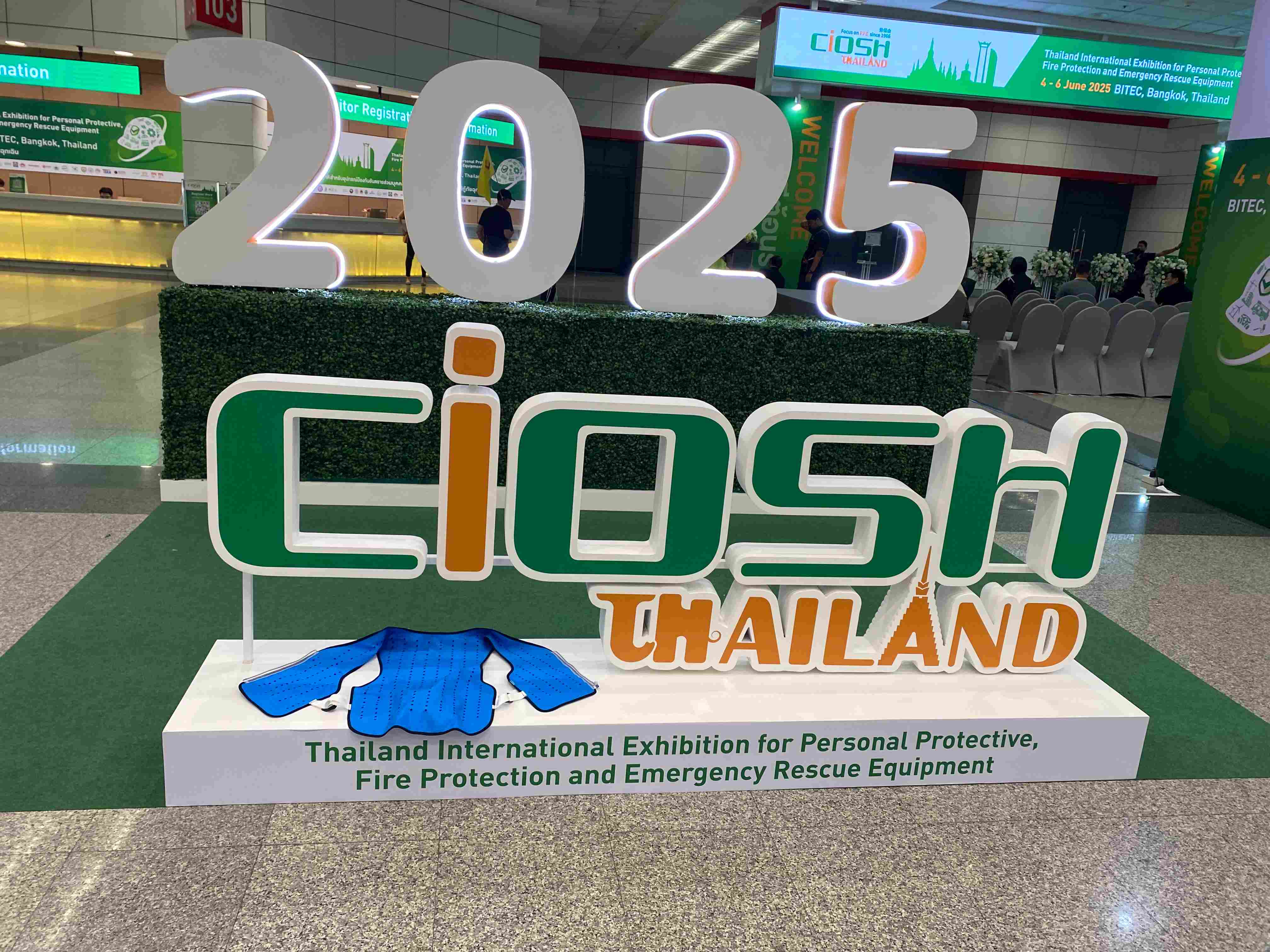 Suzhou SenJoy Cooling Clothing conclude con successo la sua esposizione alla Thailand Safety Expo 2025